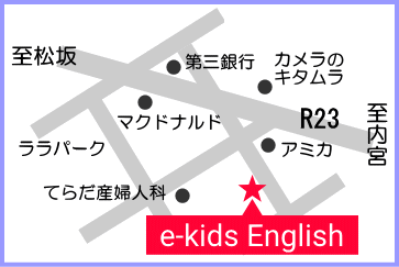 伊勢教室の簡易マップ