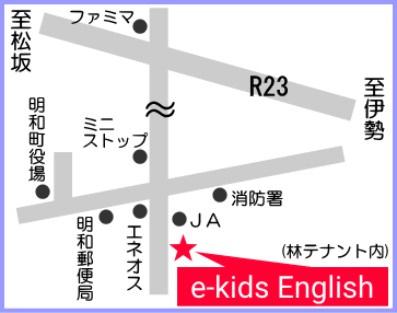 伊勢教室の簡易マップ