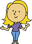 英語を話す女性